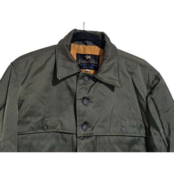 Golden Fleece Vintage Military Style Uniform Outerwear Jacket 42 Olive Green Mad - Picture 4 of 8